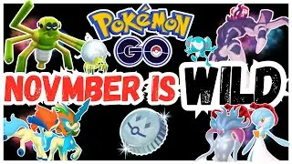 NOVEMBER in Pok&eacute;mon GO | The BEST month yet ? #pokemongo