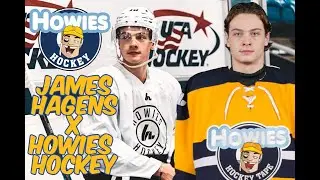 Exclusive: James Hagens Talks Hockey, Goals, and Joining Howies