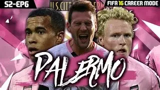 FIFA 16 Career Mode: Palermo | MASSIVE GAME AGAINST TOP OF THE TABLE INTER!! | S2EP6
