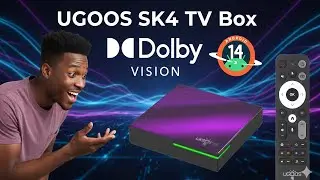ТВ-приставка Ugoos SK4 2026 - Amlogic S905X5M 2.5GHz - Автоматическое Dolby Vision WoW !!!