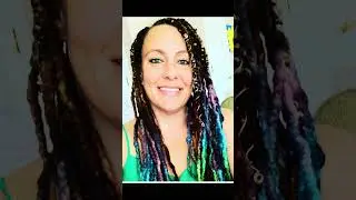 All types of wool dreadlocks extensions and people wearing them temporary or permanent #wooldreads