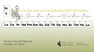 CORE CM GGRB WRB Kickoff Meeting