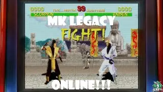 MK LEGACY ONLINE (Мой единственный онлайн-матч) | Mortal Kombat Legacy Kollection