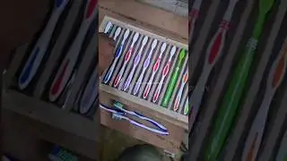 Losses Toothbrush Rawmaterials, Toothbrush Packing Machine #packingmachine #business #short #machine