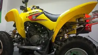The Suzuki LTZ -250 needs some carburetor work.
