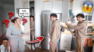 TRIPLETS PRANK ON GIRLFRIEND!!!😱 **SHE FREAKED OUT**