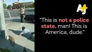 One Man Stands Up To The Police At Gunpoint