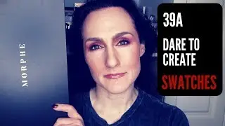 Swatches &mdash; Morphe 39A, Dare to Create Palette