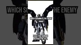 XXXG 01D2 Gundam Deathscythe Hell #gundam #gundamwing #aftercolony #aftercolony195 #deathscythe