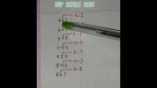 3up Single Digit Calculation