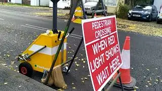 *RARE* roadworks pedestrian crossing 2
