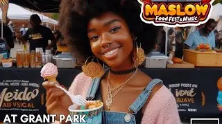 Cincinnati MasLow Food Festival At Grant Park