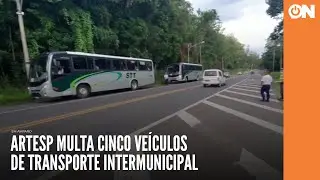 Artesp multa cinco ve&iacute;culos de transporte intermunicipal em Amparo #CircuitodasAguas