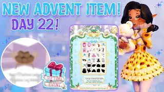 DAY 22! NEW ADVENT CALENDAR ITEM! ANOTHER CUTE DORM ITEM! | Roblox Royale High