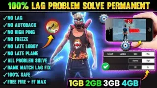 ✅how to solve lag problem 👨&zwj;🎨in free fire 👍90% solve ✅your leg problem 👍