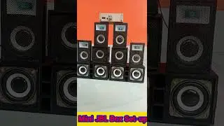 handmade Mini JBL #creativitywork #JBLSet-up #minibox #Minijblbox #minisoundbox #cardboardbox #short