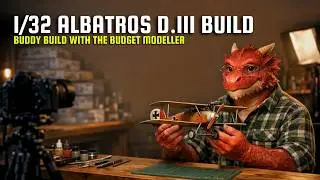 Episode 16 Buddy Build - With Mikey from Bearder Veteran - Roden 1/32 Albatros DIII