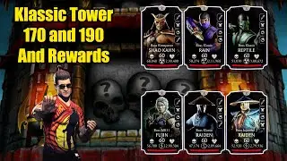 Klassic Tower Boss 170 and 190 + Rewards | MK Mobile