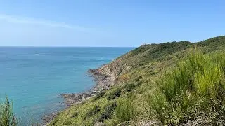 Travel in France | Hiking on the coastal hills of Normandy | 徒步诺曼底