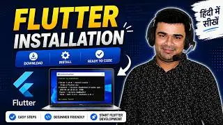 Flutter Installation in Hindi | Download & Install Flutter SDK Step by Step