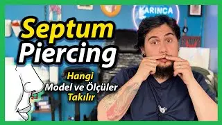 Septum Piercing &Ouml;l&ccedil;&uuml;leri, Modelleri, Tipleri | D&ouml;vme Muhabbetleri (B&ouml;l&uuml;m 73)