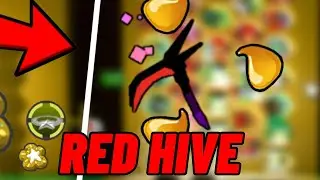 Building the best RED ATTACK HIVE in Bee Swarm Simulator!