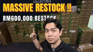 RM600,000 RESTOCK ONE PIECE DAN POKEMON TCG - DUNIA CARDS!