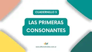 Cuadernillo ense&ntilde;anza de las primeras consonantes