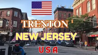 Trenton, New Jersey - USA 4K Tour | Trenton, Capital of Jew Jersey USA