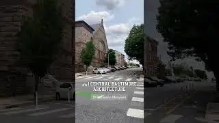 ⛪️| Central Baltimore Architecture 💫 #baltimorerealestate #movingtobaltimore