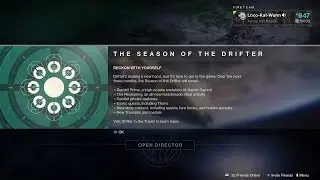 Season 5 The Drifter Thorn Hand Cannon Update Gambit Prime