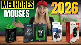 Os 3 Melhores Mouses Para Comprar em 2026