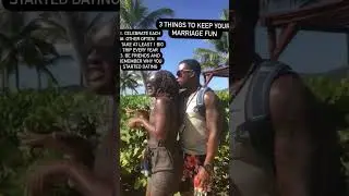 Keeping Marriage Fun ✨#handsome #sofine #blackman #blackwoman #marriage  #travelvlog #dominicana