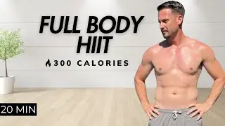 20-minutowy intensywny trening HIIT na spalanie tłuszczu i cardio w domu | Bez sprzętu, bez powt&oacute;...