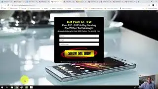 Vertex Lead System pages to promote ORU, SMS Blaster and Easy 1 Up