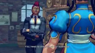 (Super) Street Fighter IV (AE) - C.Viper's Rival Cutscene English Ver. (1080p)