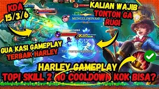 HARLEY GAMEPLAY META MAGE JUNGLER OP SKILL 2 NO COOLDOWN GOCEK MUSUH MOBILE LEGENDS BANG BANG