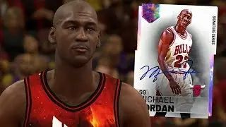GALAXY OPAL MICHAEL JORDAN GAMEPLAY!! HE IS INSANE OMG! (NBA 2K19 MYTEAM)