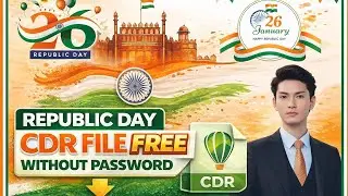 Republic Day 26 January Free CDR File | Without Password | Banner Poster Design Free Download