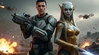 Alien Girl Let the Human Walk Beside Her Through the Ruins—Her Final Word Deepened Everything