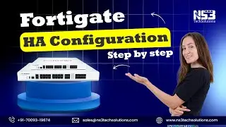 FortiGate HA Configuration | Step-by-Step Guide #FortiGate