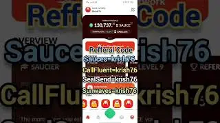 sauces refferal code | sunwaves refferal code #iceopennetwork #sauces #sunwaves