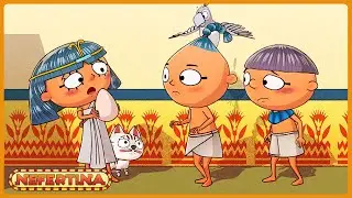 &iquest;Podr&aacute; Nefertina Salvar el Huevo Antes de que Sea Demasiado Tarde?🐊  | Nefertina | Dibujos Animados