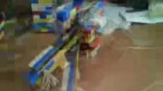 Lego gun smg DL3S fully auto brick-shooting  gun