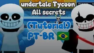 AWESOME sans Tycoon game undertale Tycoon ALL Secrets PT-BR 🇧🇷