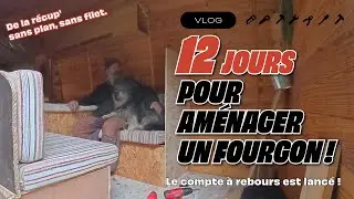 Transformer un fourgon en chalet roulant… en 12 jours #vanconversion #campervanlife #vanbuild