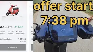 Ola Muhurat Last Day Offer 2kwh model Kaise Book Kre 😍