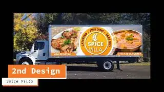 Full Wrapping Spice Villa Truck : SIGN HUB
