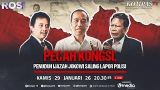 LIVE - Roy Suryo Vs Damai Lubis, Penuduh Ijazah Jokowi Saling Lapor Polisi | ROSI