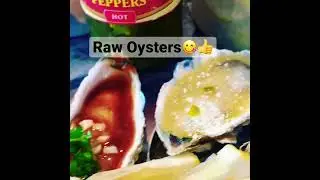Raw Oyster Shots‼️😋👍 #oystersauce #oyster #catering #seafood #caterers #oysterbar #oysterbay